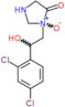 3-[2-(2,4-dichlorophenyl)-2-hydroxyethyl]imidazolidin-4-one 3-oxide