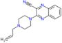 3-(4-prop-2-en-1-ylpiperazin-1-yl)quinoxaline-2-carbonitrile