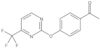1-[4-[[4-(Trifluoromethyl)-2-pyrimidinyl]oxy]phenyl]ethanone