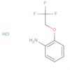 Benzenamine, 2-(2,2,2-trifluoroethoxy)-, hydrochloride