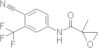 N-[4-Cyano-3-(trifluoromethyl)phenyl]-2-methyl-2-oxiranecarboxamide