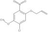 1-Chloro-2-methoxy-4-nitro-5-(2-propen-1-yloxy)benzene