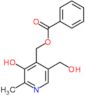 [3-hydroxy-5-(hydroxymethyl)-2-methylpyridin-4-yl]methyl benzoate