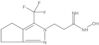 5,6-Dihydro-N-hydroxy-3-(trifluoromethyl)-2(4H)-cyclopentapyrazolepropanimidamide