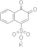 1-Naphthalenesulfonic acid, 3,4-dihydro-3,4-dioxo-, potassium salt (1:1)