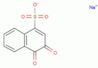 sodium 3,4-dioxonaphthalene-1-sulphonate