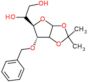 1-[(5R,6R)-6-benzyloxy-2,2-dimethyl-3a,5,6,6a-tetrahydrofuro[5,4-d][1,3]dioxol-5-yl]ethane-1,2-diol