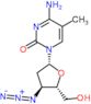 3'-azido-2',3'-dideoxy-5-methylcytidine