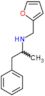 N-(furan-2-ylmethyl)-1-phenylpropan-2-amine