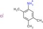 Benzenamine, 2,4,5-trimethyl-, hydrochloride (1:1)