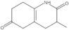 1,3,4,5,7,8-Hexahydro-3-methyl-2,6-quinolinedione