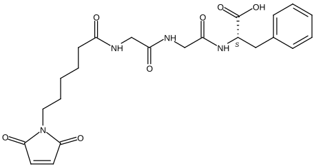 N-[6-(2,5-Dihydro-2,5-dioxo-1H-pyrrol-1-yl)-1-oxohexyl]glycylglycyl-L-phenylalanine