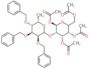 [(3S,4S,5S,6R)-3,4,6-triacetoxy-5-[(3S,4S,5R,6S)-3,4,5-tribenzyloxy-6-methyl-tetrahydropyran-2-yl]…
