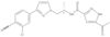 5-Acetyl-N-[(1S)-2-[3-(3-chloro-4-cyanophenyl)-1H-pyrazol-1-yl]-1-methylethyl]-1H-pyrazole-3-carboxamide