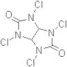 1,3,4,6-tetrachlorotetrahydroimidazo[4,5-d]imidazole-2,5(1H,3H)-dione