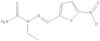 1-Ethyl-2-[(5-nitro-2-furanyl)methylene]hydrazinecarboxamide