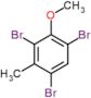 1,3,5-tribromo-2-methoxy-4-methylbenzene