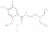 Benzamide, 4-amino-5-bromo-N-[2-(diethylamino)ethyl]-2-methoxy-, hydrochloride (1:1)