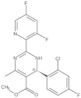 (-)-4(R)-(2-Chloro-4-fluorophenyl)-2-(3,5-difluoropyridin-2-yl)-6-methyl-1,4-dihydropyrimidine-5-carboxylic acid methyl ester