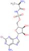 5'-O-(alanylsulfamoyl)-2-chloroadenosine