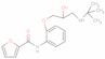 N-[2-[3-[(1,1-Dimethylethyl)amino]-2-hydroxypropoxy]phenyl]-2-furancarboxamide