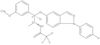 2,2,2-Trifluoro-N-[(1S,2R)-2-[[1-(4-fluorophenyl)-1H-indazol-5-yl]oxy]-2-(3-methoxyphenyl)-1-methylethyl]acetamide