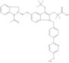 5-[[(2S)-1-Acetyl-2,3-dihydro-1H-indol-2-yl]methoxy]-3-[(1,1-dimethylethyl)thio]-1-[[4-(5-methox...