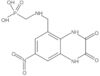 (7-Nitro-2,3-dioxo-1,2,3,4-tetrahydroquinoxalin-5-ylmethylaminomethyl)phosphonic acid