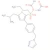 Carbamic acid,[[3-[4-(1H-imidazol-1-ylmethyl)phenyl]-5-(2-methylpropyl)-2-thienyl]sulfonyl]-, buty…