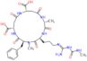 (2R,5S,8S,11S,15S)-5-[3-({(E)-amino[(methylcarbamoyl)amino]methylidene}amino)propyl]-8-benzyl-2,...