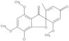 7-Chloro-2′,4,6-trimethoxy-6′-methylspiro[benzofuran-2(3H),1′-[2,5]cyclohexadiene]-3,4′-dione