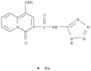 4H-Quinolizine-3-carboxamide,4-oxo-1-phenoxy-N-2H-tetrazol-5-yl-, sodium salt (1:1)