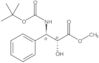 Methyl (αR,βR)-β-[[(1,1-dimethylethoxy)carbonyl]amino]-α-hydroxybenzenepropanoate