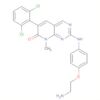 Pyrido[2,3-d]pyrimidin-7(8H)-one,2-[[4-(2-aminoethoxy)phenyl]amino]-6-(2,6-dichlorophenyl)-8-methyl-