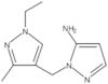 1-[(1-Ethyl-3-methyl-1H-pyrazol-4-yl)methyl]-1H-pyrazol-5-amine