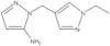 1-[(1-Ethyl-1H-pyrazol-4-yl)methyl]-1H-pyrazol-5-amine