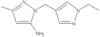 1-[(1-Ethyl-1H-pyrazol-4-yl)methyl]-3-methyl-1H-pyrazol-5-amine