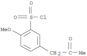 2-Methoxy-5-(2-oxopropyl)benzenesulfonyl chloride