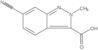 2H-Indazole-3-carboxylic acid, 6-cyano-2-methyl-