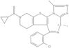 (4S)-6-(2-Chlorophenyl)-9-(cyclopropylcarbonyl)-7,8,9,10-tetrahydro-1,4-dimethyl-4H-pyrido[4′,3′...