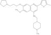 6-Methoxy-2-(5-methyl-2-furanyl)-N-[(1-methyl-4-piperidinyl)methyl]-7-[3-(1-pyrrolidinyl)propoxy]-4-quinolinamine