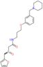 2-[(2-Furanylmethyl)sulfinyl]-N-[3-[3-(1-piperidinylmethyl)phenoxy]propyl]acetamide