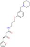 2-[(furan-2-ylmethyl)sulfinyl]-N-{3-[3-(piperidin-1-ylmethyl)phenoxy]propyl}acetamide
