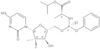 N-[[P(S),2′R]-2′-Deoxy-2′-fluoro-2′-methyl-P-phenyl-5′-cytidylyl]-<span class="text-smallcaps">L</span>-alanine 1-methylethyl ester