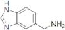 1H-Benzimidazole-5-methanamine(9CI)