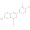 1-Naphthalenecarbonitrile, 3-(3-fluoro-4-hydroxyphenyl)-7-hydroxy-