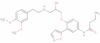 N-[4-[3-[[2-(3,4-Dimethoxyphenyl)ethyl]amino]-2-hydroxypropoxy]-3-(5-isoxazolyl)phenyl]butanamide