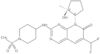 6-(Difluoromethyl)-8-[(1S,2S)-2-hydroxy-2-methylcyclopentyl]-2-[[1-(methylsulfonyl)-4-piperidinyl]…