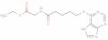 N-[1-Oxo-5-(9H-purin-6-ylthio)pentyl]glycine ethyl ester