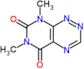 6,8-Dimethylpyrimido[5,4-e]-1,2,4-triazine-5,7(6H,8H)-dione